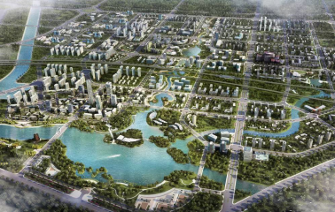 绿色新滨河国际郑出发 滨河国际新城大城已成
