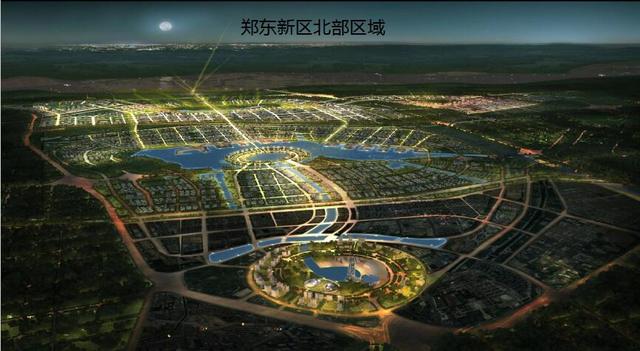 郑东CBD旁崛起2800亩花园城市