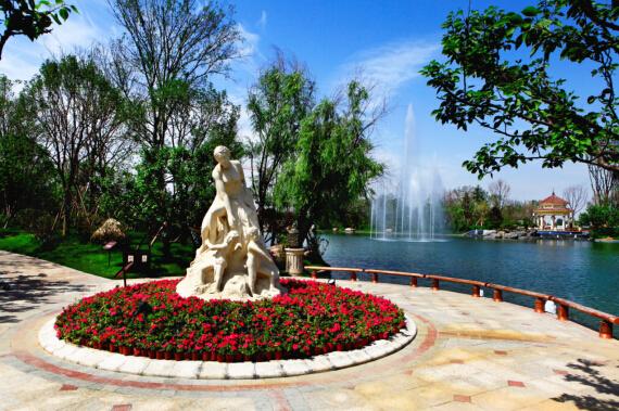 恒大金碧天下获2015中国优秀园林绿化工程奖