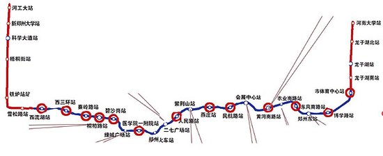 郑州地铁1号线月底全线电通 9月底开始试运行_房产郑州站_腾讯网