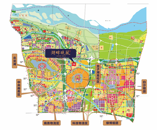 万向湖畔晓风总占地面积不大,与cbd一路之隔,位置相当的不过,是一个
