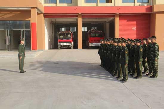郑州华南城有限公司专职消防队成立