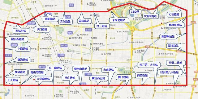 地铁5号线线路图