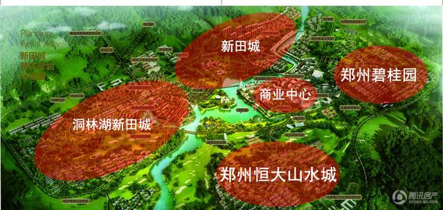 新田恒大碧桂园三盘PK洞林湖 谁更胜一筹