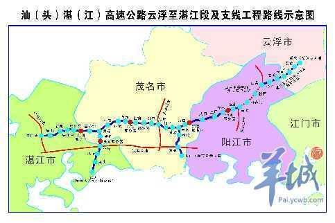 广东6条高速预计12月28日通车 往返粤西可走