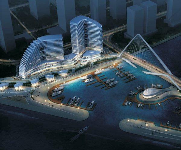 法拉帝游艇亚太中心项目奠基 打造横琴游艇码头综合体