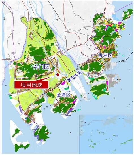 斗门区白藤片区规划批后公告 近七成为二类居
