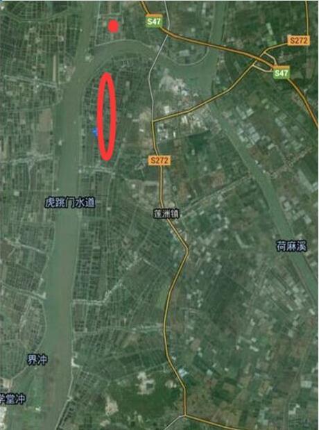 珠海通用机场项目选址莲州镇新益村 用地面积
