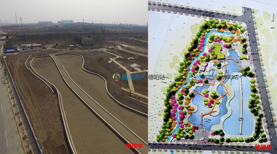 揭开德阳首个面纱公园v面纱进度的神秘湿地平面设计需不需要自己接活图片