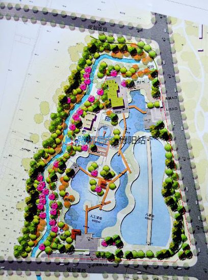 德阳旌南教程标准已抢先修建详细规划图开始看autocad2012公园湿地建筑设计中文版图片