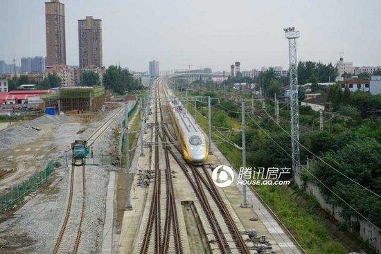 成绵乐高铁动检车黄医生开过德阳_频道-德阳