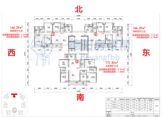 绝对的机密!提前曝光地王豪庭项目户型图,太壕