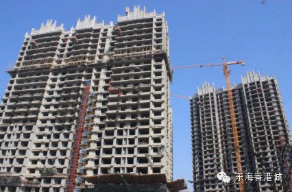 【东海香港城看房小记】工地实拍--致亲爱的业