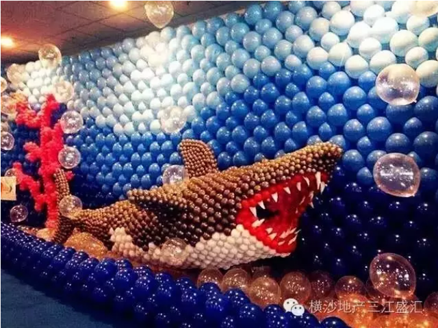 三江盛汇大型奇幻海洋主题气球展,DIY蛋糕,等你