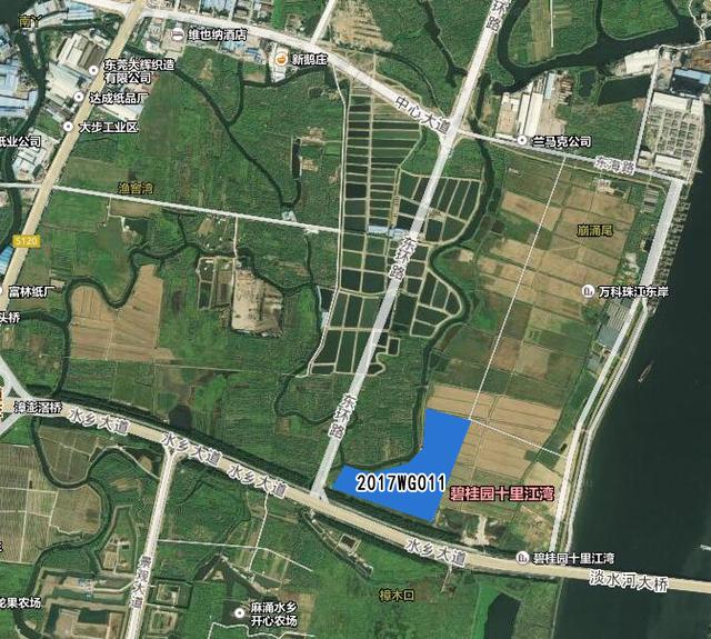 10月东莞土拍大幕拉开 水乡片区两商住地将挂