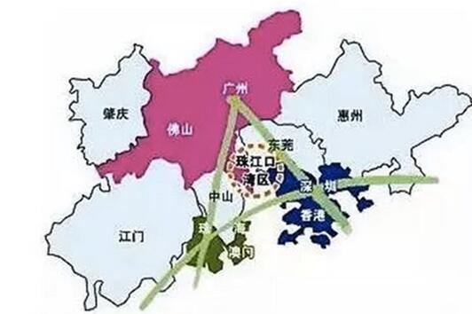 黄江扼守粤港澳大湾区中枢区位,占位"广深港"发展中轴之上,依托自身