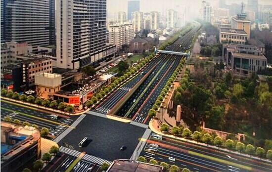 地下通道工程东段主体正式开挖 2018年建成_