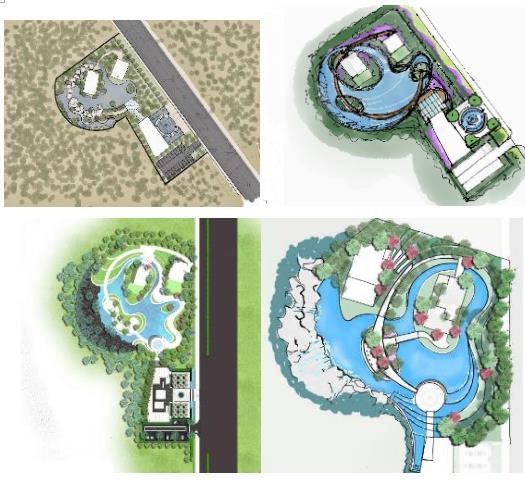 龙湖华宇云峰原著示范区 瀑布之下的凡尔赛花园