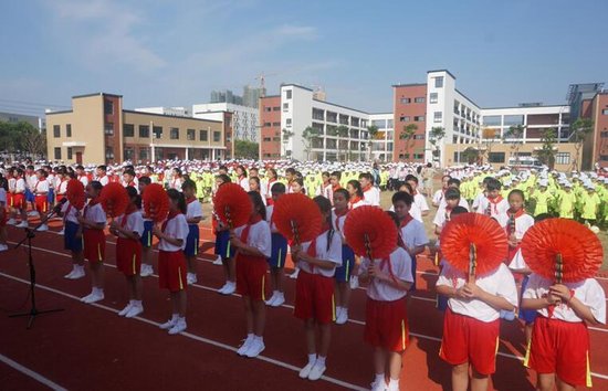 荆州市沙市实验小学开学典礼隆重举行_频道-荆州