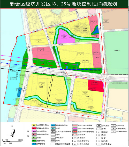 新会南新区(改名为枢纽新城)多年前已经规划好发展方向,新会楼市一片