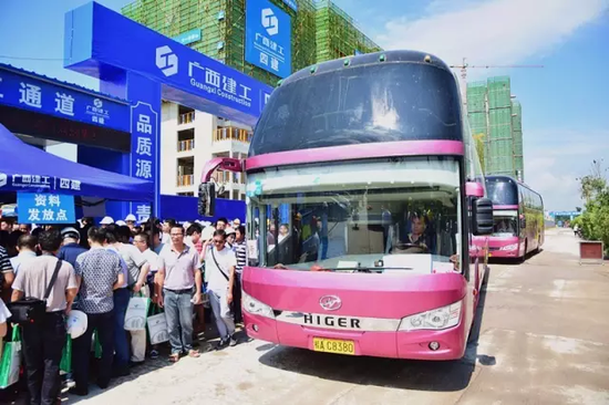 嘉和城被评为广西仅有2个示范工地之一,建设厅