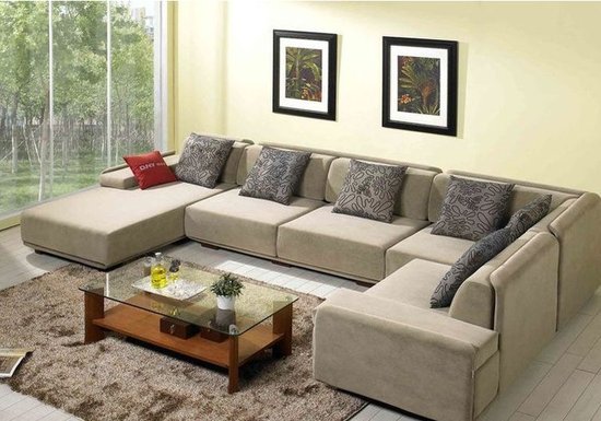 转角沙发如何摆放?_频道-冀中_腾讯网