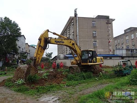 县重点项目档案馆新馆完成清表交地工作_房产