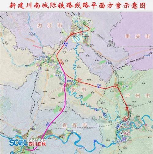 川南城际、渝昆高铁 这些客运铁路途经泸州_频