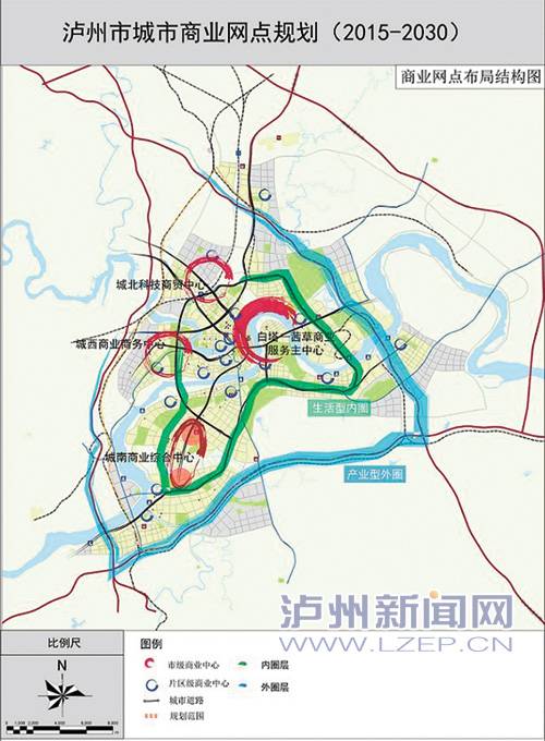 泸州市城东规划图