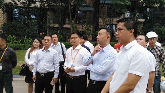 碧桂园集团副总裁陈斌莅临泸州项目巡察并指导工作