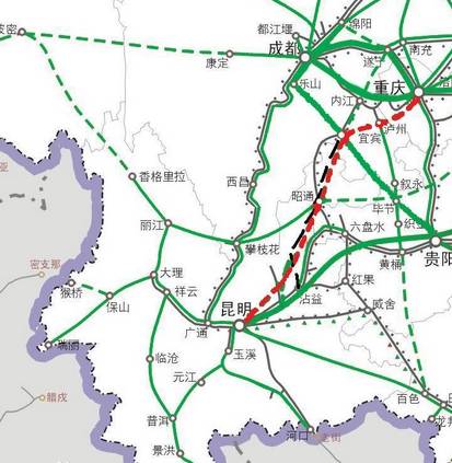 四川境内将再增一条高铁线路 40分钟泸州飙拢