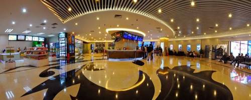 白马新城首家电影院火热装修中 预计年底前呈