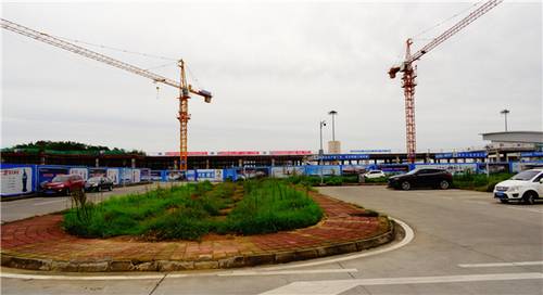 南充高坪机场新航站楼9月工程建设进度_频道