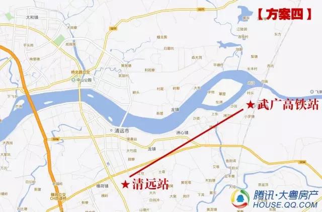 又定了,广清城轨开进飞来湖!5种方案你赞成哪