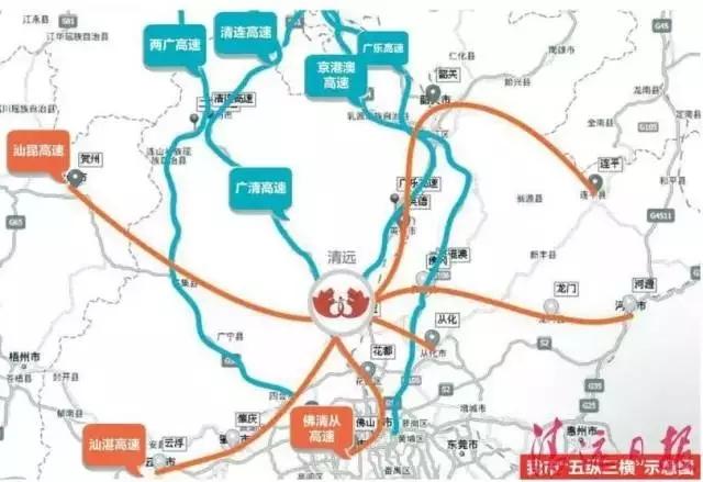 清远高速公路建设里程达517公里多条高速明后年通车