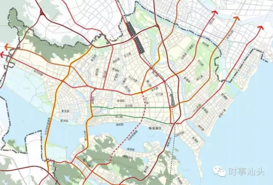 汕头市区要建内外"两环" 15分钟内直达高速出入口