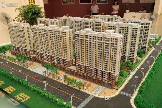 清华熙园展示中心主体搭建完成 项目预计明年初开工