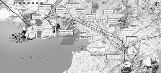 为沿海通道一部分 申请引入湛江西客站 构建"t型"高铁网络图片