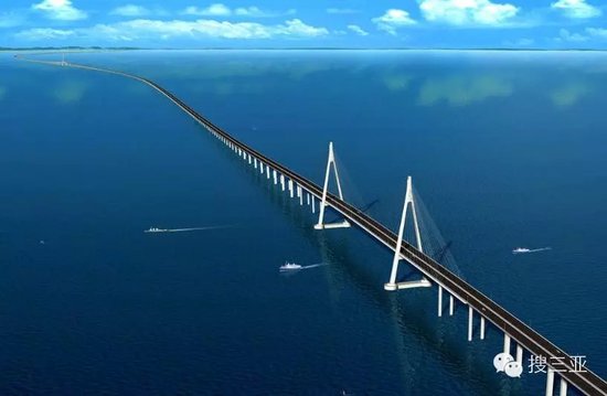 2016年湛江將建設世界第三大跨海大橋——瓊州海峽跨海大橋 