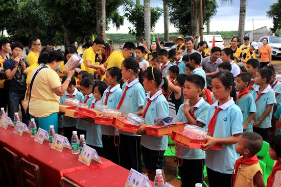 扶志助飞|广东狮子会岭南教学楼奠基仪式圆满成功