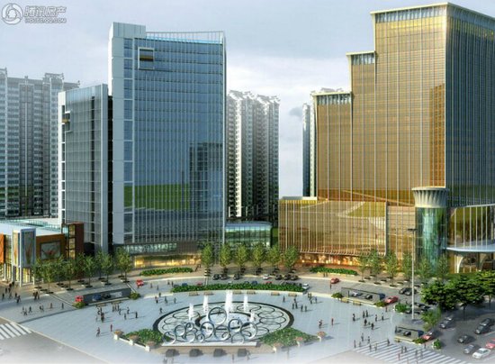 中泰国际广场住宅5500元平米 分期首付80%