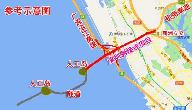 深中通道深圳侧接线有望年内开工