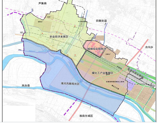 《淮南市潘集区架河镇总体规划﹙2014-2030年)》 