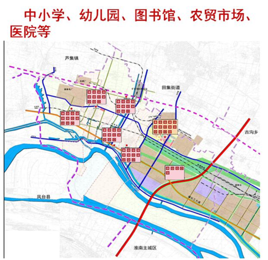 《淮南市潘集区架河镇总体规划﹙2014-2030年)》 