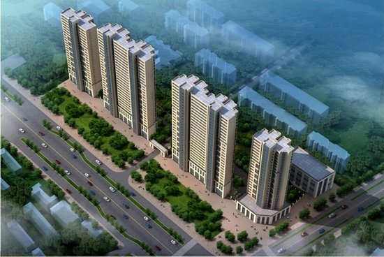 洞山西路棚户区规划改造 将建29层商住综合体