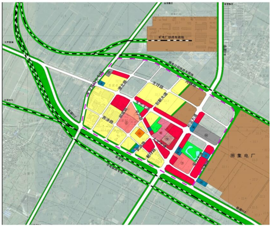 《淮南市潘集区架河镇总体规划﹙2014-2030年)》 