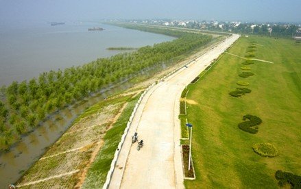 淮南加强淮河河道整治 打造淮河两岸绿色长廊