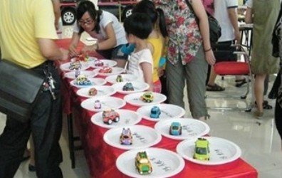 淮南国际汽配城:新春周末喜乐会 陶艺车模DIY_