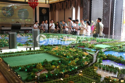 兴茂悠然蓝溪:安徽多家省级媒体参观考察景区