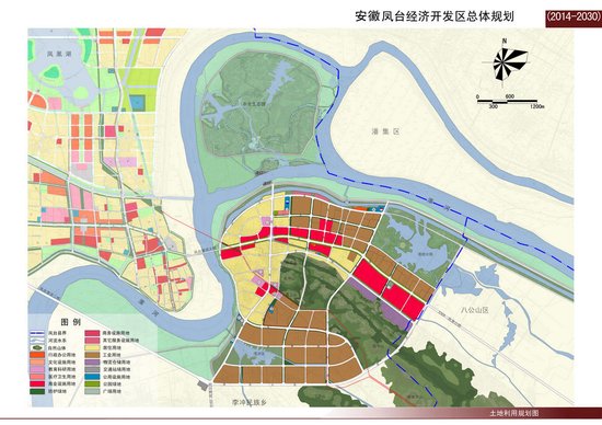 凤台经济开发区规划公示 打造绿色低碳宜居新